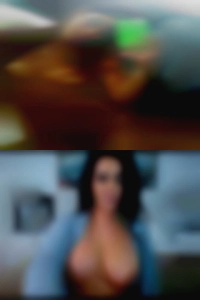 Attractive (in her lesbian women looking eyes.