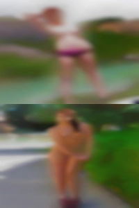 Yes girls nude she is very aware.